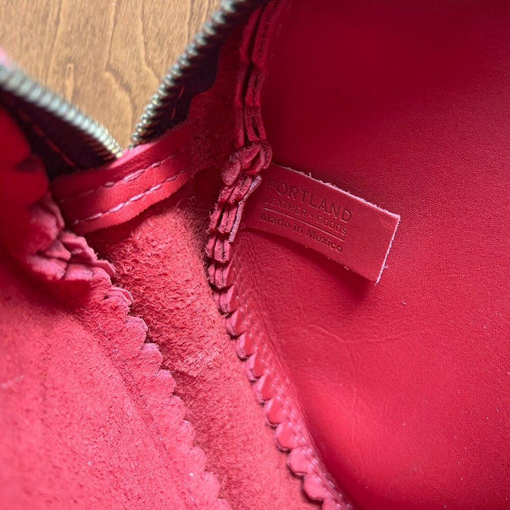 Portland Leather Goods Folklore Ruby large circle crossbody - Picture 10 of 16